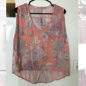 Free people floral tank